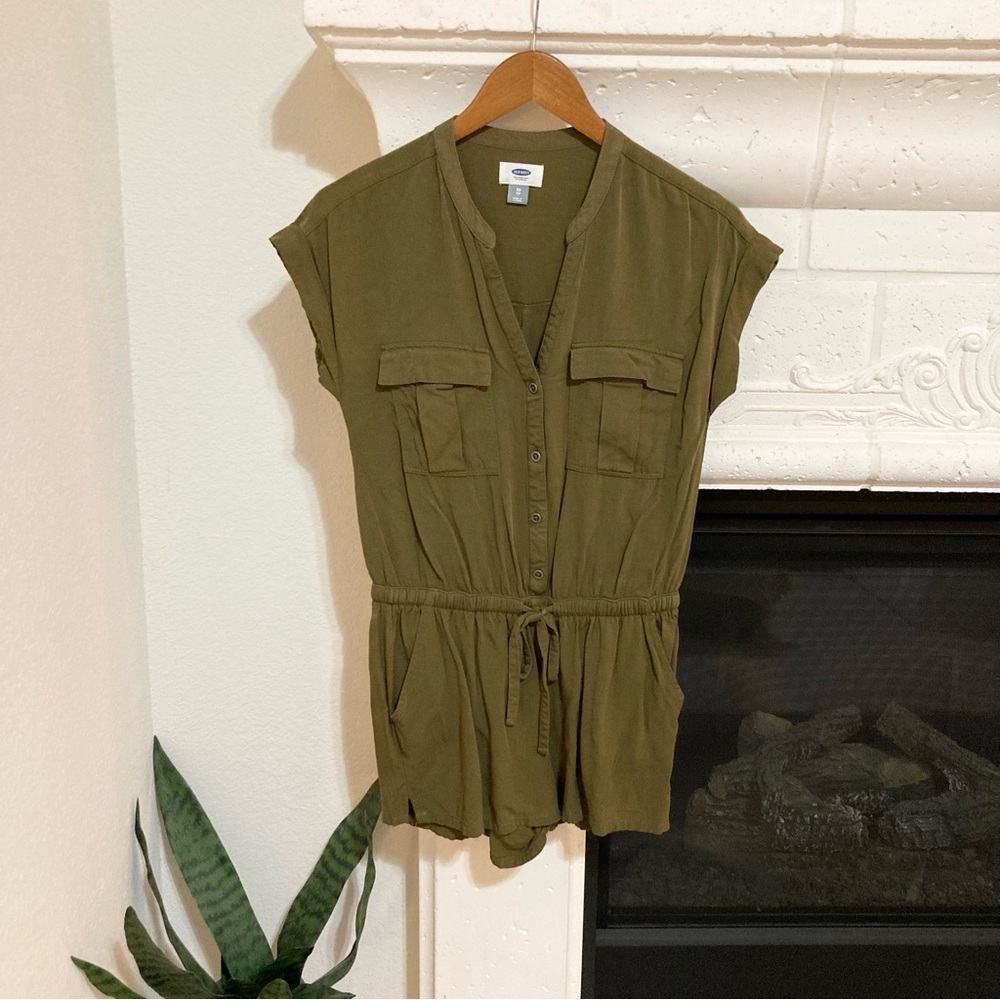 Old Navy Olive Green Romper Size XS